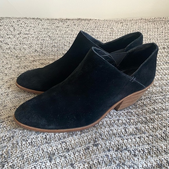 Vince Camuto Ankle Booties in Black Suede - Picture 1 of 6